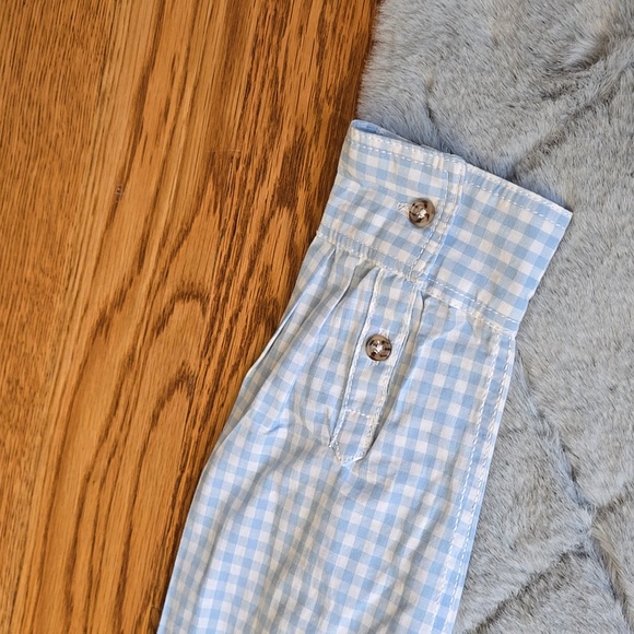 Tommy Bahama Blue Plaid Button Down Shirt, Boys XXL, Great Condition - Picture 11 of 13